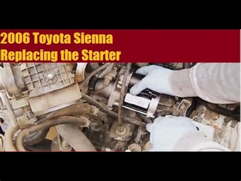 2006 toyota sienna starter. Things To Know About 2006 toyota sienna starter. 